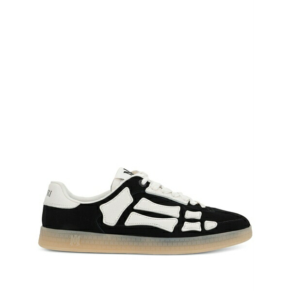 アミリ メンズ スニーカー シューズ Amfosr1102leather blackblack Black