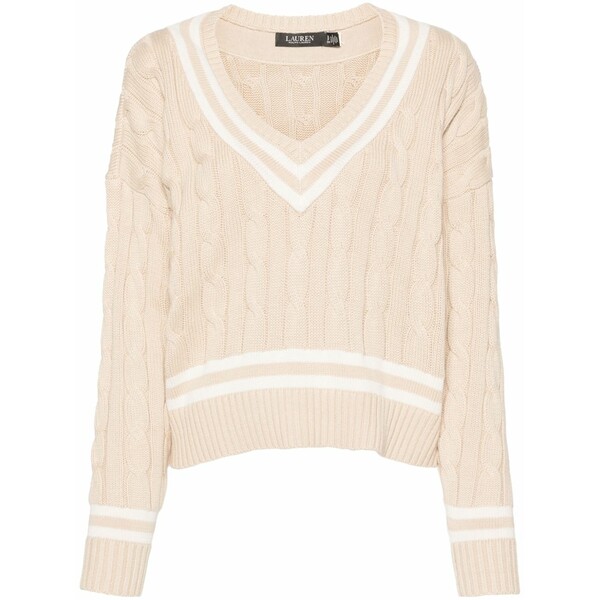 ラルフローレン レディース ニット&セーター アウター Tedurph cable-knit jumper Neutrals｜asty 56,540円