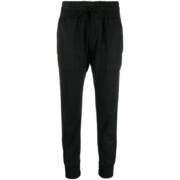 ジェームス パース レディース カジュアルパンツ ボトムス Mixed media trousers Black｜asty