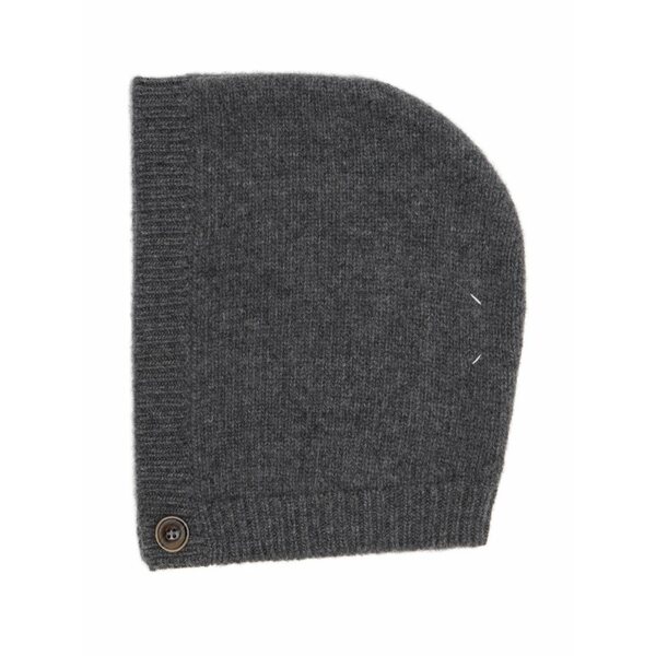 マルタンマルジェラ メンズ 鳥打ち帽 付属物 Button wool cap Grey
