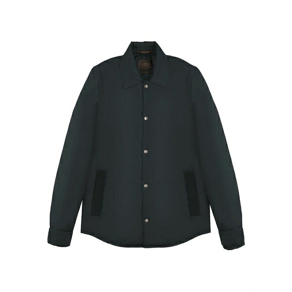 モンテドーロ メンズ ジャケット＆ブルゾン アウター Padded snap overshirt Blue