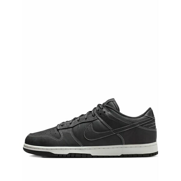 ナイキ メンズ スニーカー シューズ Dunk low sstitching-detail sneakers Black｜asty