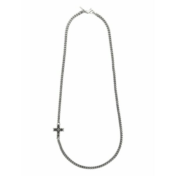 エマニュエレ ビコッキ メンズ 首飾り・チョー鉄道車両 佩び物 Notre-dame chain necklace Silver