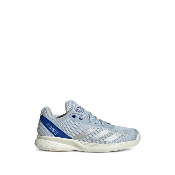 アディダス レディース スニーカー シューズ Pickleball metallic sneakers Blue