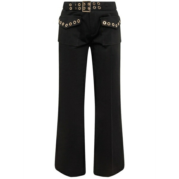 シーフェア レディース カジュアルパンツ ボトムス Lunghi trousers Black｜asty