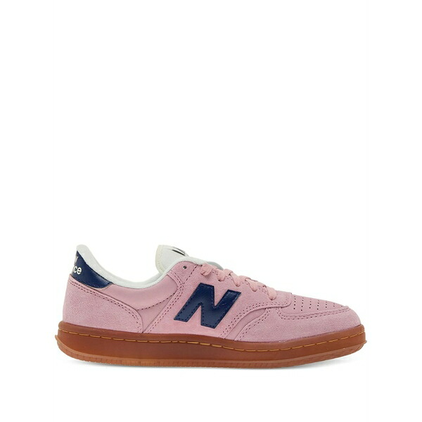 ニューバランス レディース スニーカー シューズ T500 suede sneakers Pink｜asty