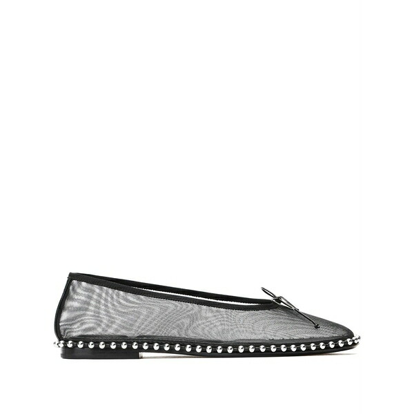 アレキサンダーワン レディース サンダル シューズ Lina ballchain ballet flats Black｜asty