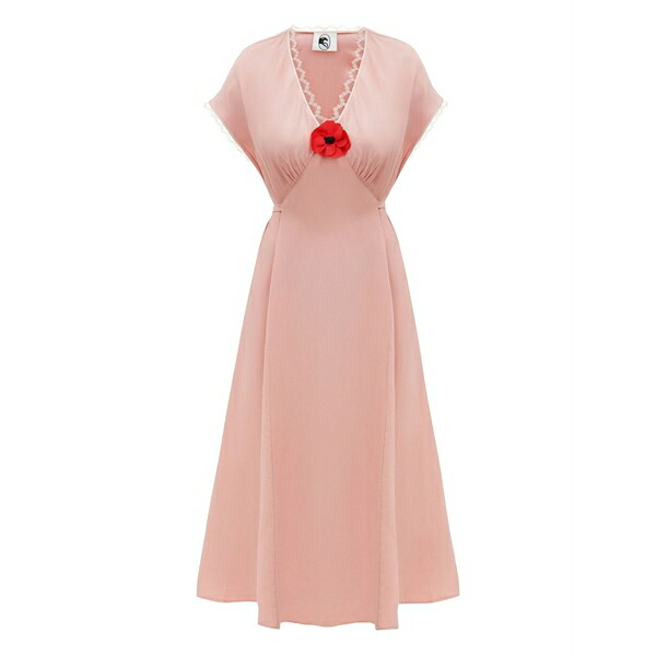 スリーパー レディース ワンピース トップス Poppi midi dress Pink|asty