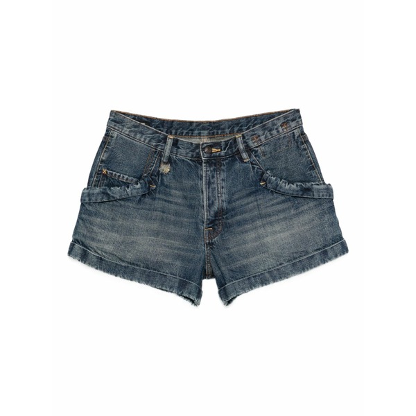 アールサーティーン レディース カジュアルパンツ ボトムス Denim shorts Blue｜asty