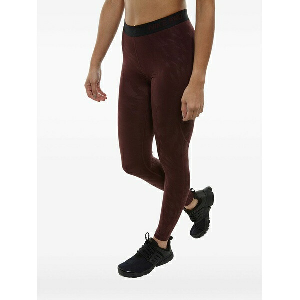 ナイキ レディース レギンス ボトムス Embossed-wing leggings Brown