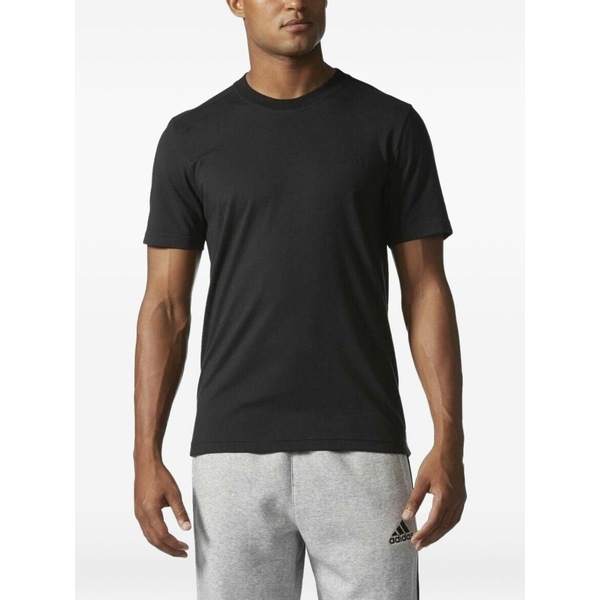 アディダス メンズ Tシャツ トップス Essential droptail 3 "black" t-shirt Black｜asty