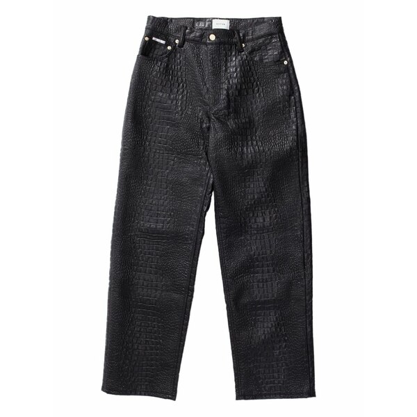 エイティス レディース カジュアルパンツ ボトムス Benz trousers Black｜asty