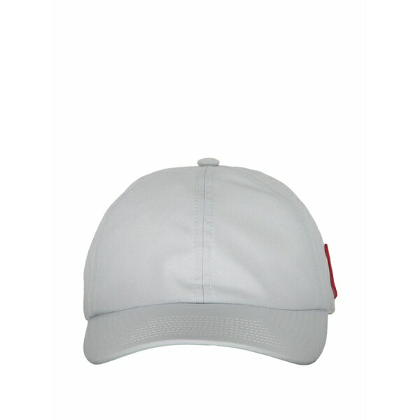 オーエーエムシー メンズ 帽子 アクセサリー Embroidered-patch baseball cap Grey