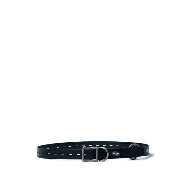 マーティン・サクラ色 メンズ 胴締め 付属物 Punched-hole buckle belt Black ベルト・サスペンダー-バッグ・小物・ブランド雑貨-メンズベルト