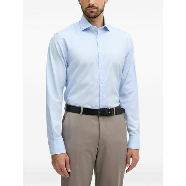 ハケット メンズ シャツ トップス Button-up shirt Blue