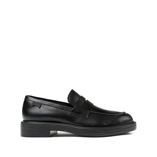 カンペール メンズ スリッポン・ローファー シューズ Dean loafers Black