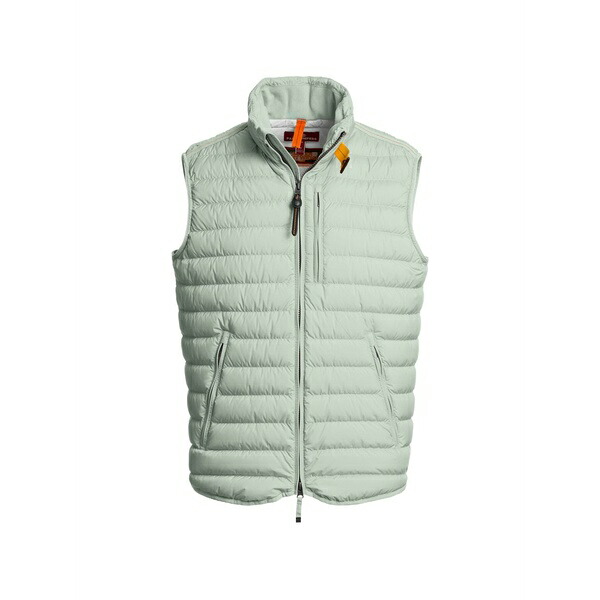 パラジャンパーズ メンズ ジャケット＆ブルゾン アウター Perfect padded zip-up gilet Grey｜asty