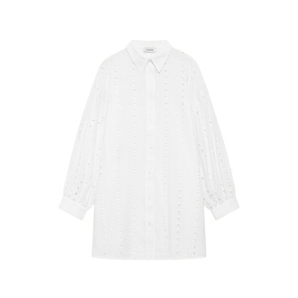 アニービン レディース ワンピース トップス Mariane broderie anglaise dress White｜asty