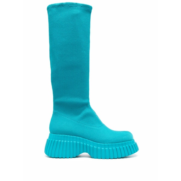 カンペール レディース ブーツ シューズ 65mm rubber-sole boots Blue｜asty