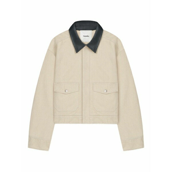 ナヌーシュカ メンズ ジャケット＆ブルゾン アウター Nowell collar shirt jacket Neutrals