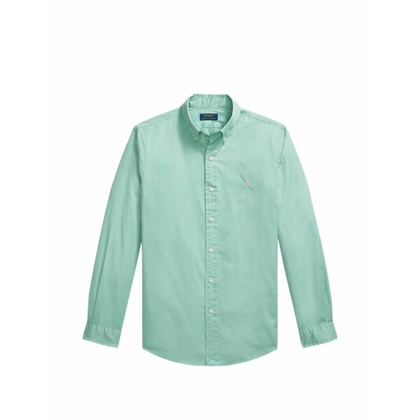 ラルフローレン メンズ シャツ トップス Buttoned long-sleeve shirt Green