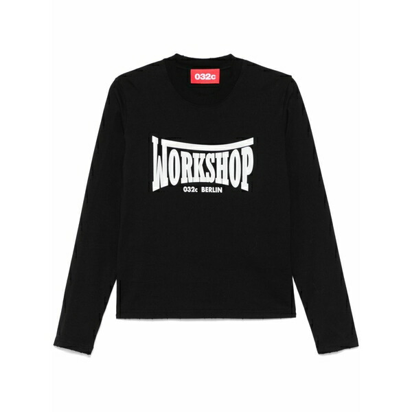 ゼロスリーツーシー メンズ プルオーバー トップス Victor t-shirt Black