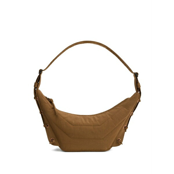 ルメール メンズ ショルダーバッグ バッグ Small soft game quilted shoulder bag Brown｜asty