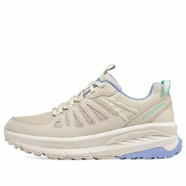 Skechers スケッチャーズ レディース スニーカー BEIGE/BLUE 【(WMNS) Skechers SWITCH BACK \u0027Beige\u0027 180162-NTBL】  大きさ US_8.5(25.5糎)
