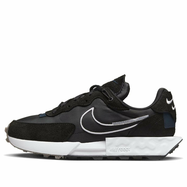 Nike ナイキ レディース スニーカー Black/Dark Obsidian/Gum Light Brown/White 【(WMNS) Nike Fontanka Waffle \u0027Black White\u0027 DC3579-005】  大きさ US_6(23.0糎)
