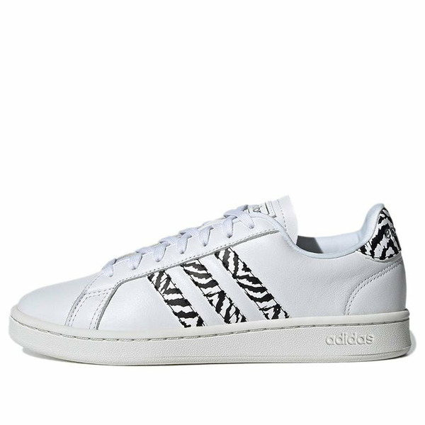 adidas アディダス レディース スニーカー Cloud White / Cloud White / Crystal White 【(WMNS) adidas Grand Court \u0027Zebra\u0027 GZ0150】  大きさ US_5(22.0糎)