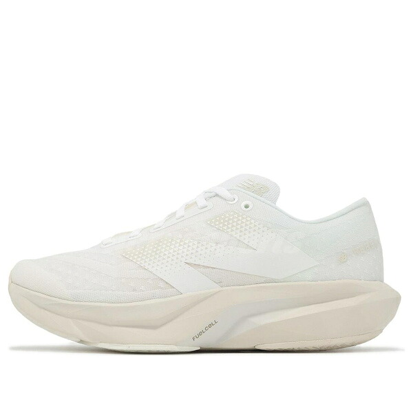 New Balance ニュー平衡にする レディース スニーカー White Linen 【(WMNS) New Balance FuelCell Rebel v4 \u0027White Linen\u0027 WFCXLJ4】  大きさ US_8.5(25.5糎)