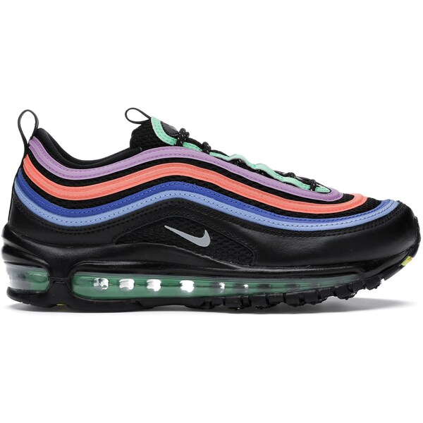 Nike ナイキ レディース スニーカー 【Nike Air Max 97 Electro Green Fuchsia (Women's)】 サイズ US_8(25.0cm) Black/Electro Green/Fuchsia Glow/Silver｜asty 55,990円