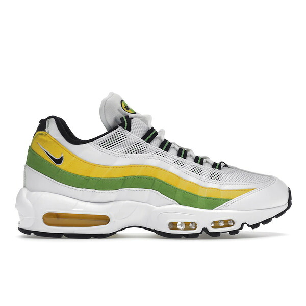 Nike ナイキ メンズ スニーカー 【Nike Air Max 95 Essential White Green Apple Tour Yellow】 サイズ US_M_15 White/Black-Green Apple-Tour Yellow｜asty