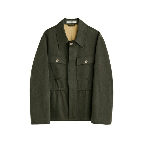 アワーレガシー メンズ ジャケット＆ブルゾン アウター Coated pocket jacket Green｜asty