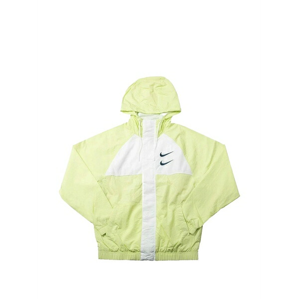 ナイキ メンズ 上衣＆上衣 アウター Swoosh hooded jacket Yellow