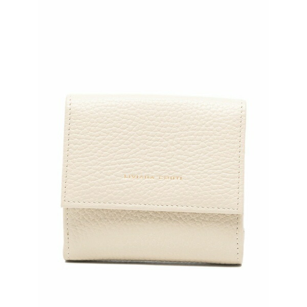リビアナコンティ レディース 紙入れ 付属品 Textured wallet Neutrals
