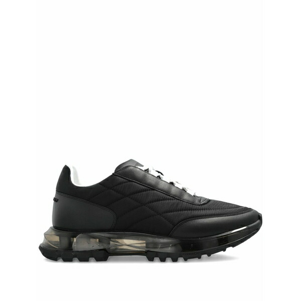 ジバンシー メンズ スニーカー シューズ Quilted transparent-sole sneakers Black