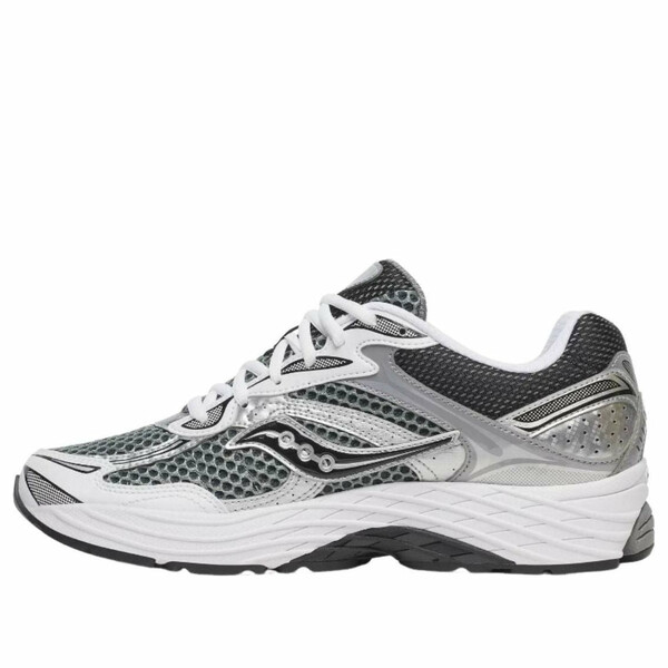 Saucony サッカニー メンズ スニーカー 【Saucony ProGrid Omni 9 'Grey Silver Black' S70739-42】 サイズ US_8(26.0cm)｜asty
