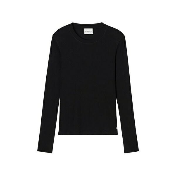 クローズド レディース Tシャツ トップス Long-sleeve top Black