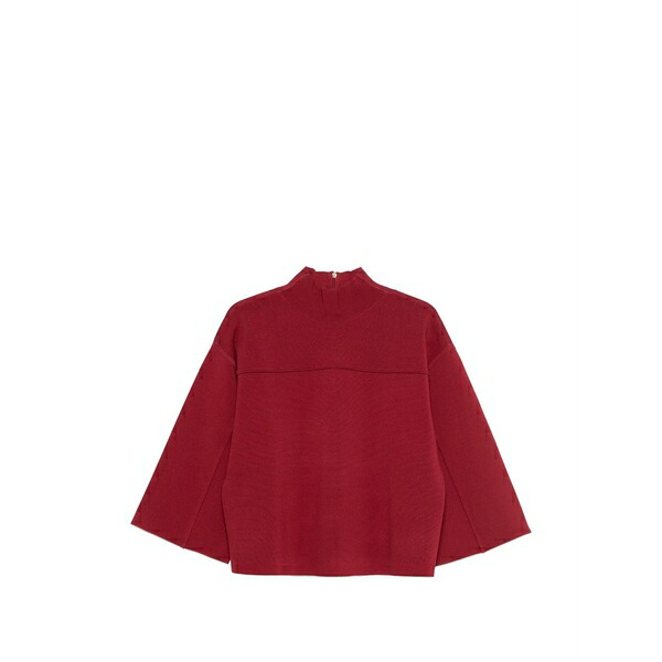 ジョセフ レディース 編み物\u0026プルオーバー アウター Halterneck sweatshirt Red