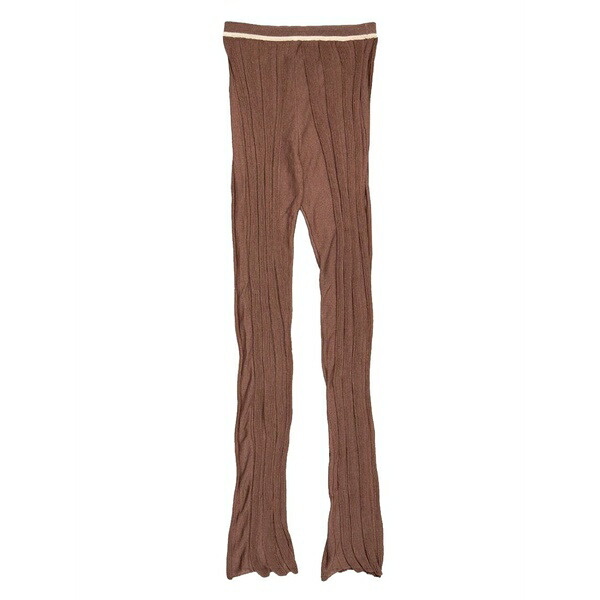 イサ ボルダー レディース レギンス ボトムス Tinypleat pleated trousers Brown|asty