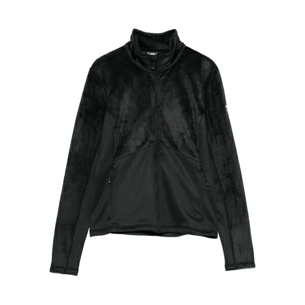 ロシニョール レディース ジャケット&ブルゾン アウター Zip-up fleece jacket Black|asty