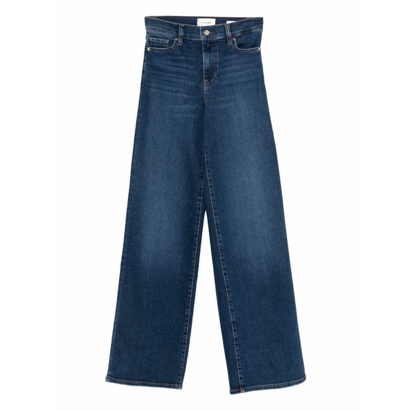 フレーム レディース デニムパンツ ボトムス Le slim palazzo jeans Blue｜asty