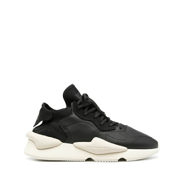 ワイスリー メンズ スニーカー シューズ Kaiwa leather sneakers Black｜asty