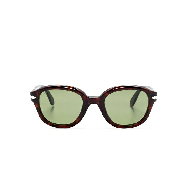 ペルソル メンズ サングラス・アイウェア アクセサリー Tortoiseshell-effect sunglasses Brown｜asty