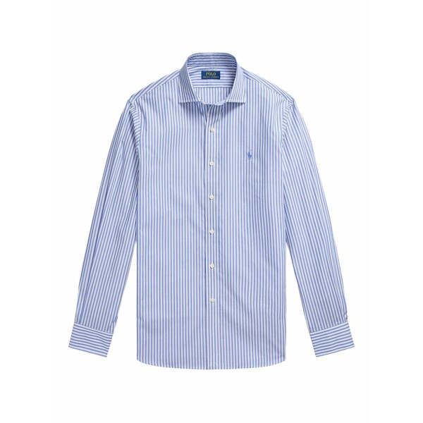 ラルフローレン メンズ シャツ トップス Long-sleeve striped shirt Blue
