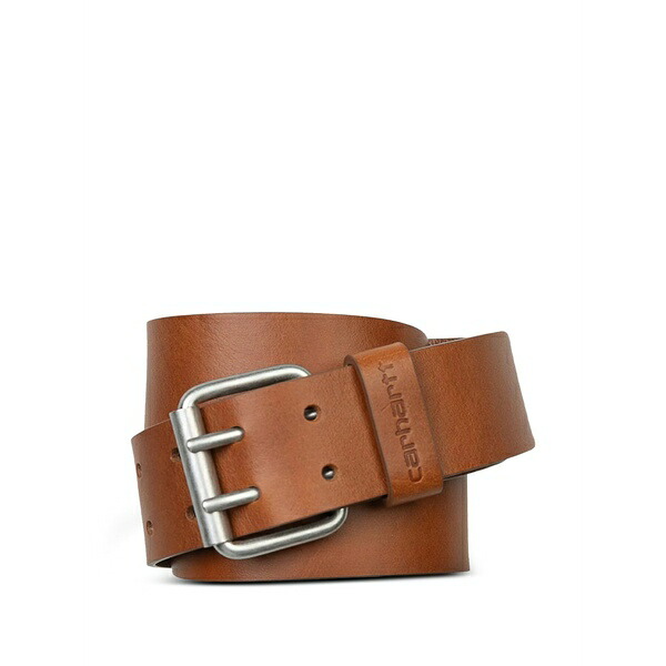 カーハート レディース ベルト アクセサリー Double script belt Brown｜asty