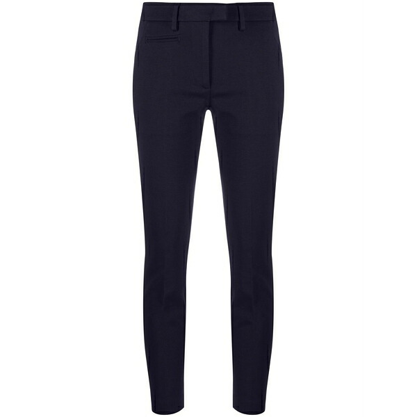 ドンダップ レディース カジュアルパンツ ボトムス Slim-cut cropped trousers Blue