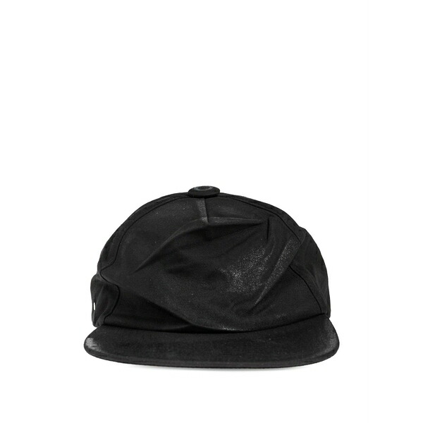 マルタンマルジェラ メンズ 鳥打ち帽 付属物 Cotton hat Black