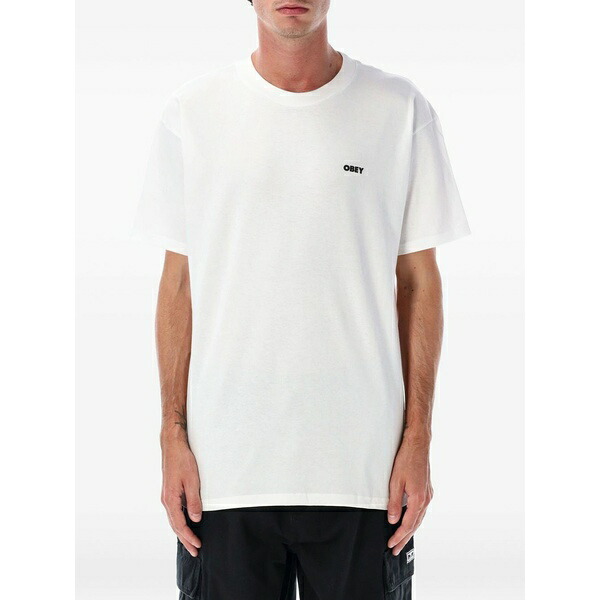 オベイ メンズ Tシャツ トップス Lisbon icon t-shirt White｜asty 10,625円